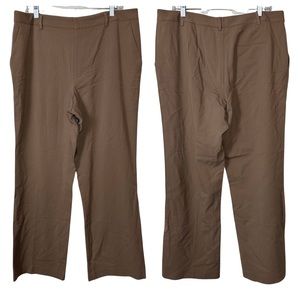 Lauren Ralph Lauren Wool Tan Camel Office Professional Career Trouser Pants 16